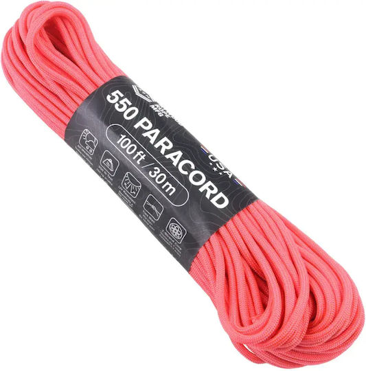 Atwood Rope Mfg Arta 550 Paracord 100 Ft Pink Rope