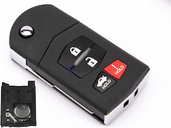 Telecomandă Cheie Auto Mazda 3 5 6 CX-7 CX-9 RX-8 MX-5 4 Butoane Telecomandă Cheie Auto Mazda 3 5 6 CX-7 CX-9 RX-8 MX-5 4 Butoane