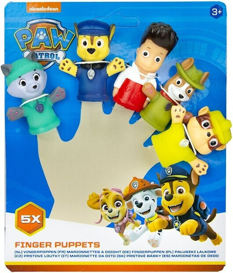 Set 5 Paw Patrol Fingerpuppen Verschiedene Modelle 16x20cm