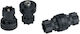 Pair of Black Adapters
