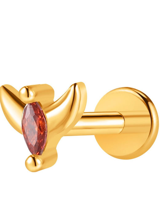 Amalfi Accessories Stahl Ohrring