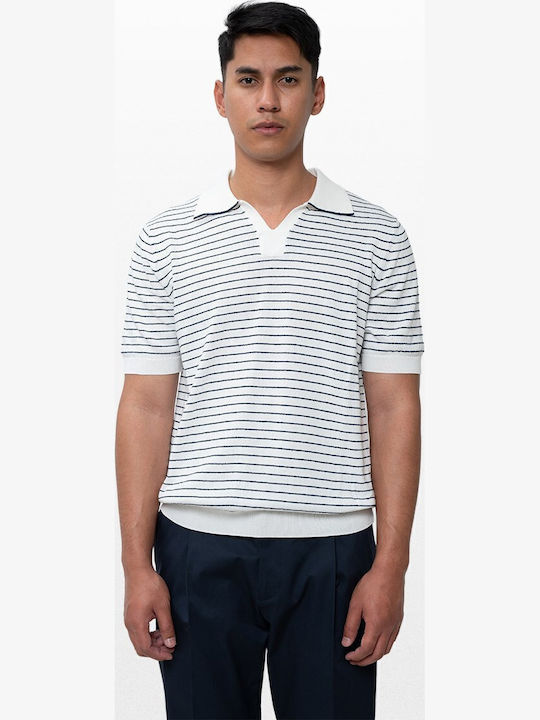 Polo Bluza Tricou Cu Mânecă Scurtă Albă