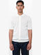 Polo Herrenbluse Kurzarm Weiße