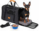 Bakaji Dog / Cat Carrying Bag up to 5kg Gray L44xW34xH31cm