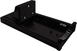 Sliding Mount for Auxiliary Outboard Engine Black 90cm
