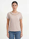 Damen Bluse Beige