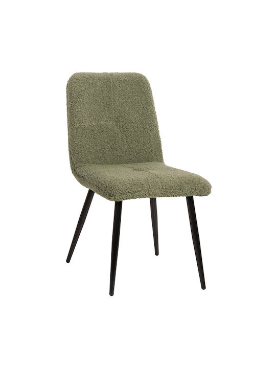 Dining Chair with Fabric Upholstery Natural 48x...