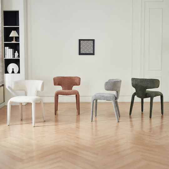 Scaune De Dining Bien 49.5x55x76cm 2 Bucăți Ecru