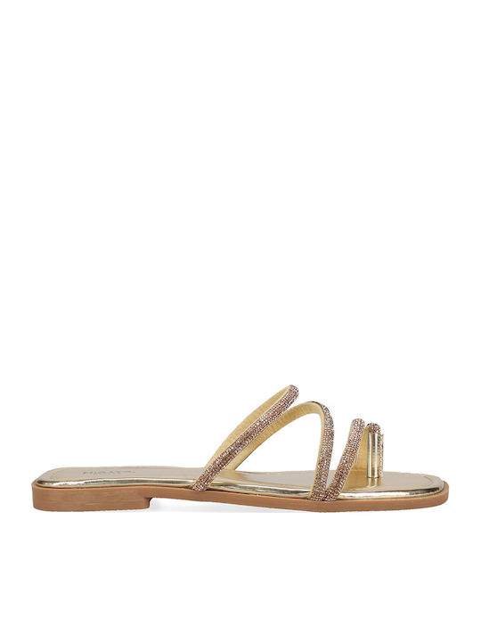 Migato Goldene Damen Sandalen