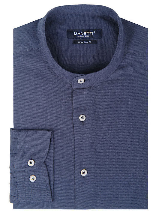 Long Sleeve Blue Shirt