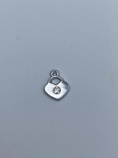 Lock Shaped Strass Witness Pins 1.4cm Height Per Set 100 Pieces