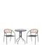 Set Sala De Mese Pentru Exterior Lima 3 Piese Gri