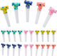 Set 200 Party Blowouts Relaxdays Dimensiuni 1,5x9x3 Cm Culori Asortate