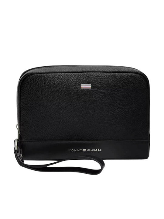 Tommy Hilfiger Ανδρική Τσάντα Χειρός Μαύρη