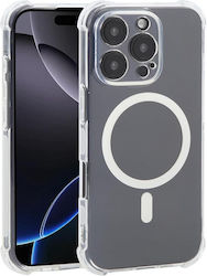 Magsafe Θήκη Σιλικόνης Air Cushion Γωνίες Transparent Apple Iphone 16 Pro