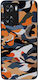 Sonique Orange Silicone Back Cover Oppo A57 4G