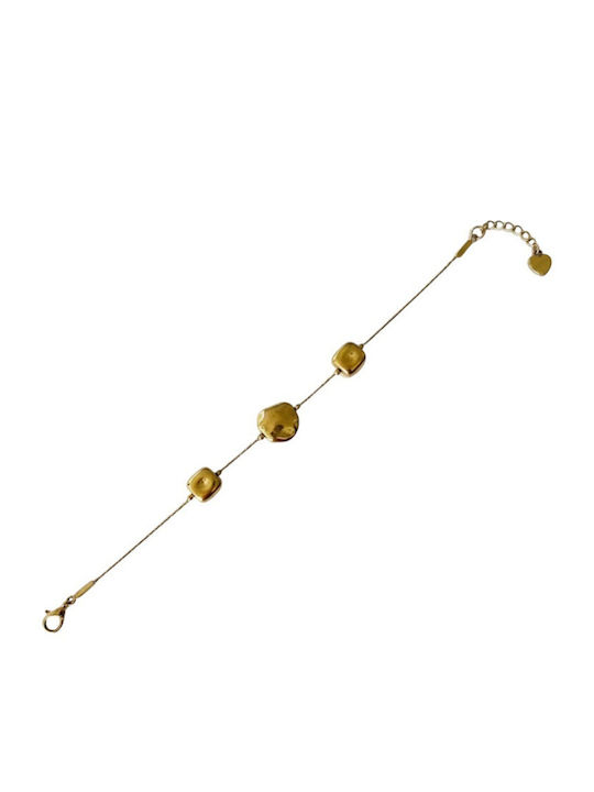 Bag to Bag Women's Chain Bracelet with Heart Design