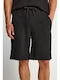 Sports Men's Bermuda Shorts Black FBM013-065-03-Regular Fit