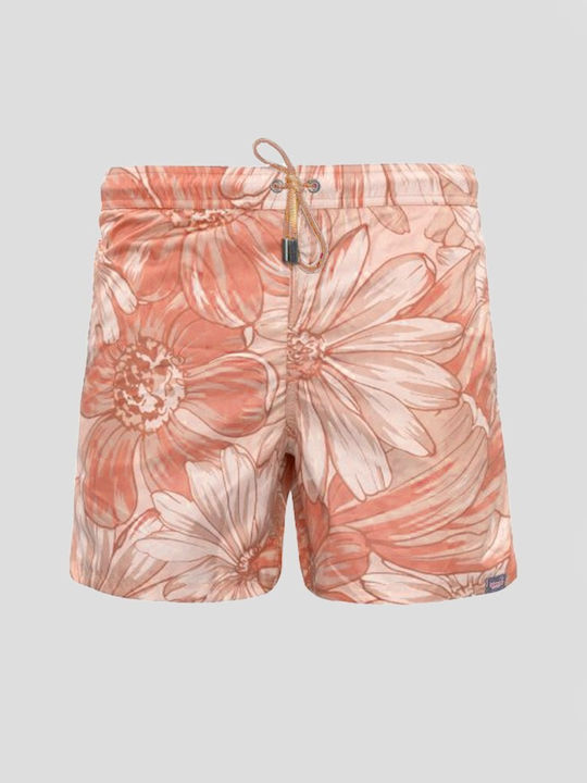 Aspesi Ανδρικό Μαγιό Σορτς Peach Floral