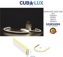 Cubalux Αδιάβροχη Ταινία LED 24V 5m Neon Flex