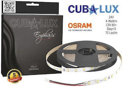 Cubalux Ταινία LED 24V Θερμό Λευκό 5m Cubalux Ταινία LED 24V Θερμό Λευκό 5m