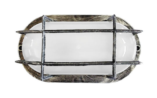 Heronia Her-400 Wall-Mounted Bulkhead Outdoor LED 21x10cm
