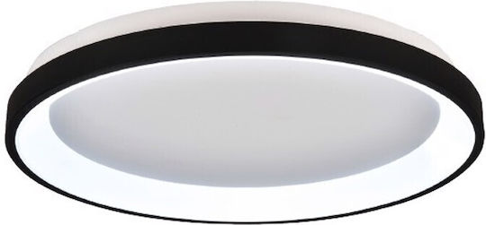 Inlight Ceiling Light 40cm Black with Integrated LED
