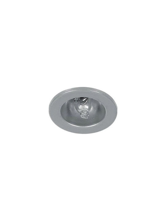 KT Lighting Στρογγυλό Μεταλλικό Πλαίσιο για Σποτ Μαύρο