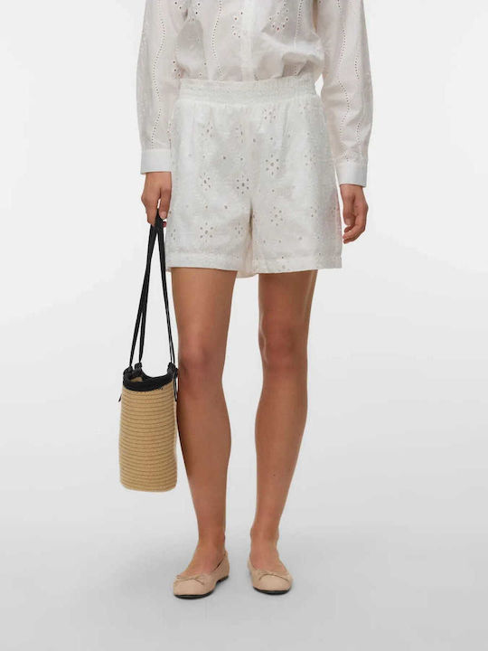 Vero Moda Damen-Shorts Snow White