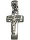 Männlicher Kreuz aus Silber Ohne Kette
