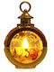 Alista Home Weihnachtsglaslaterne Weiß 13,5x9cm