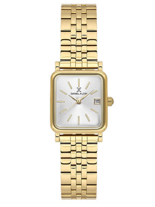 Daniel Klein Womens Watch Battery with Gold Met...