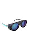 Moken Hawkins Unisex Sonnenbrillen mit Schwarzem Rahmen MKNH16-SMK-BLK-FGRN