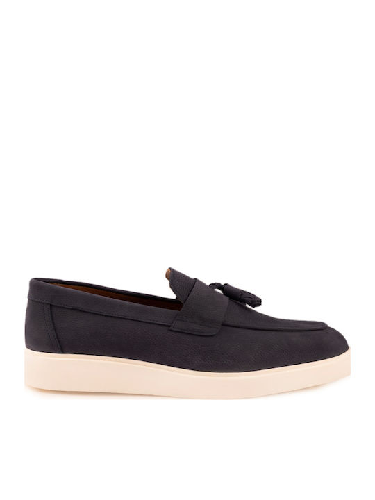 Ανδρικά Loafers σε Μπλε Χρώμα