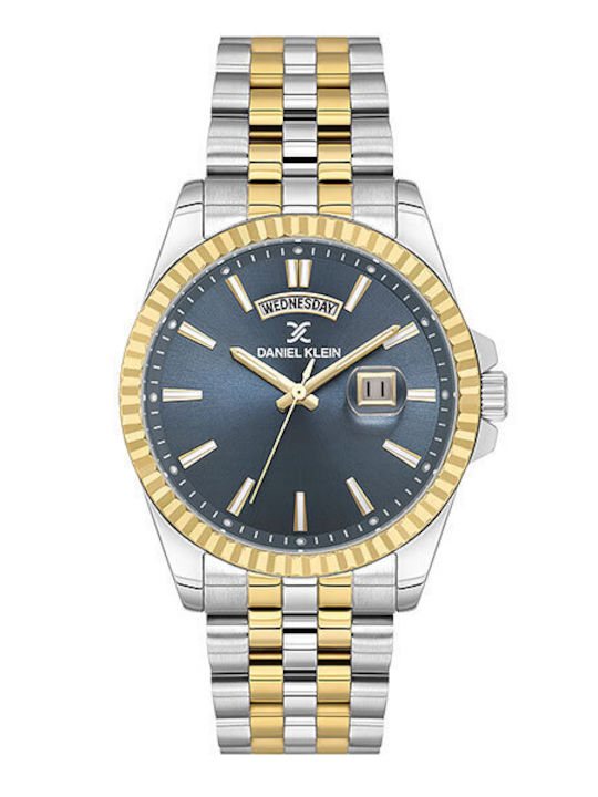Daniel Klein Womens Watch Battery with Black Me...