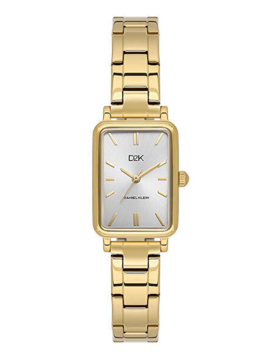 Daniel Klein Womens Watch Battery with Gold Met...