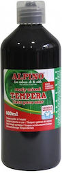 Alpino Washable Tempera 500ml Alpino Black