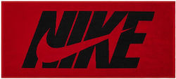 Nike Jacquard Хавлия За Фитнес Памучна Червена 35x80cm Nike Jacquard Хавлия За Фитнес Памучна Червена 35x80cm