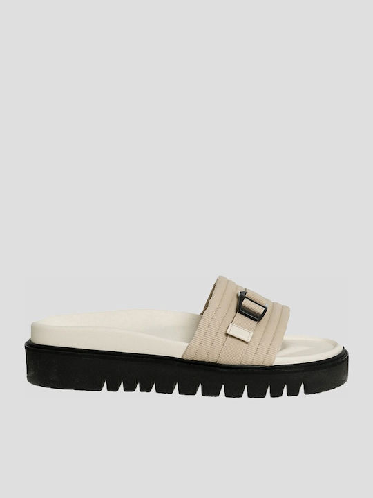Neil Barrett Damen-Flip-Flops Beigen