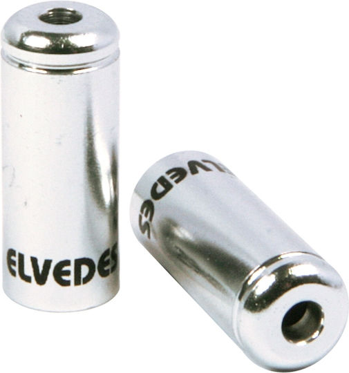 Τελείωμα Καλωδίου Φρένων Elvedes 5 Mm Ασημί