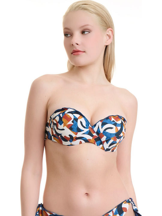 Erka Mare Strapless Bikini Top B Cup With Paddi...