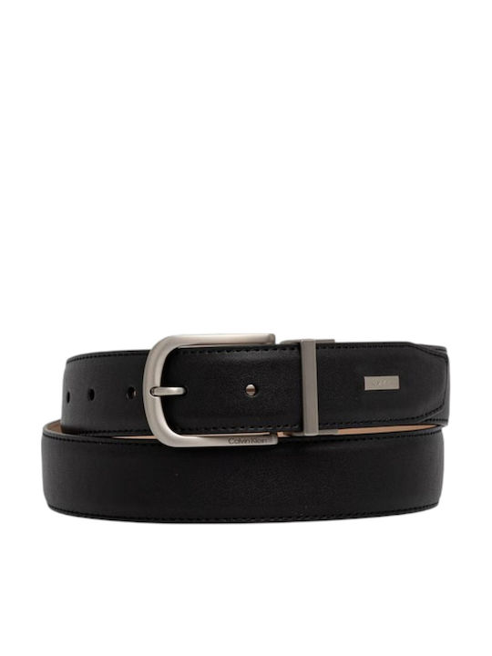 Men's Leather Belt Black