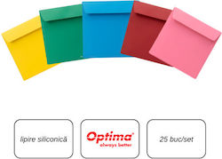 Optima Set Plicuri cu Autocolantă 25 Bucăți