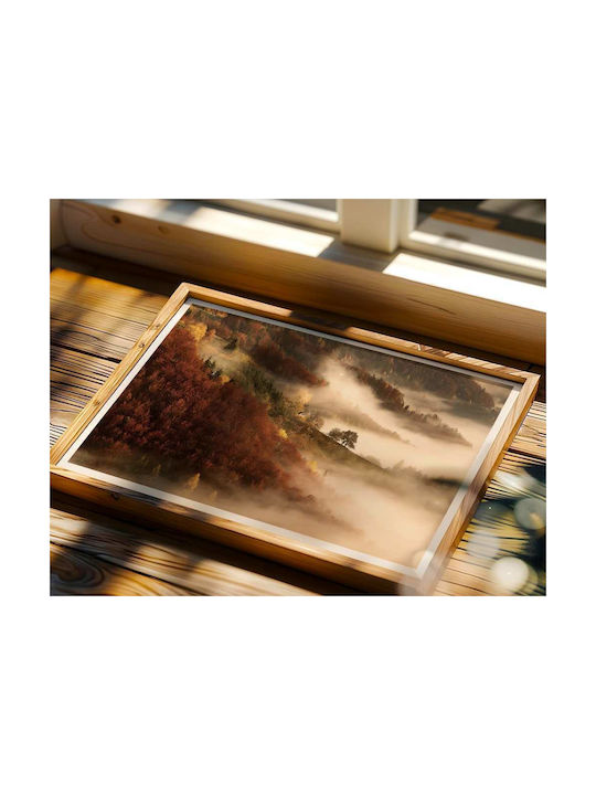 Poster Foggy Scenery Pst25124 40cm X 50cm Λευκή...