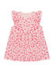 Rochie Fetiță Animal Print Roz Leopard