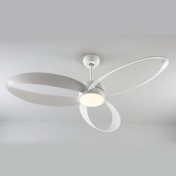 Aca Ανεμιστήρας Οροφής 132cm με Φως Λευκός