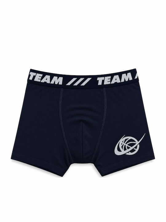 Pretty Baby Basketball Kids Boxer Navy Blue