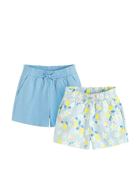 Kids Fabric Multicolour Shorts/Bermuda 2 Pieces