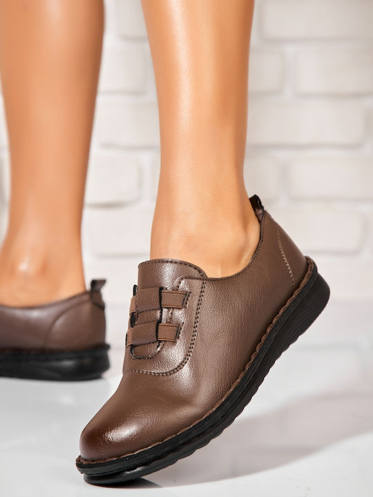 Γυναικεία Oxfords σε Χακί Χρώμα