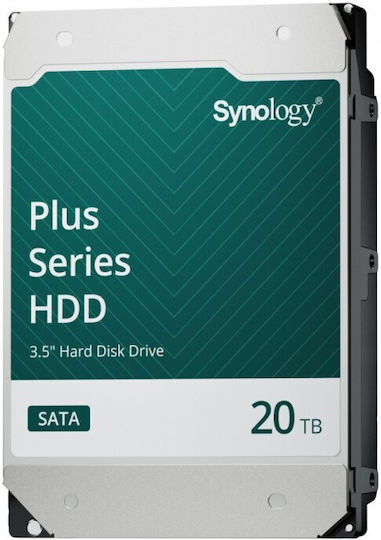 Synology Plus 20TB HDD Σκληρός Δίσκος 3.5" SATA III 7200rpm για NAS HAT3320-20T